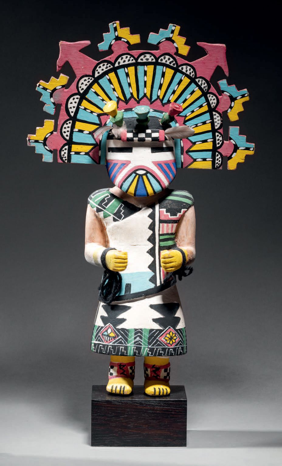 Null Kachina Butterfly Maiden, Pahlik Mana Katsina
Carved work by Jimmie Kewanwy&hellip;