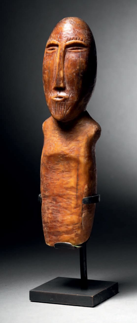 Null Anthropomorphe Figur, Okvik-Kultur, Altes Beringmeer I,
St.-Lorenz-Insel, B&hellip;