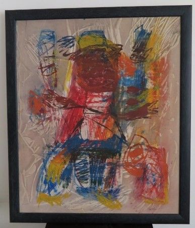 Gina Pellon (1926-2014) Marchand de sable ( ?), 1991
Huile sur toile
Signée en b&hellip;