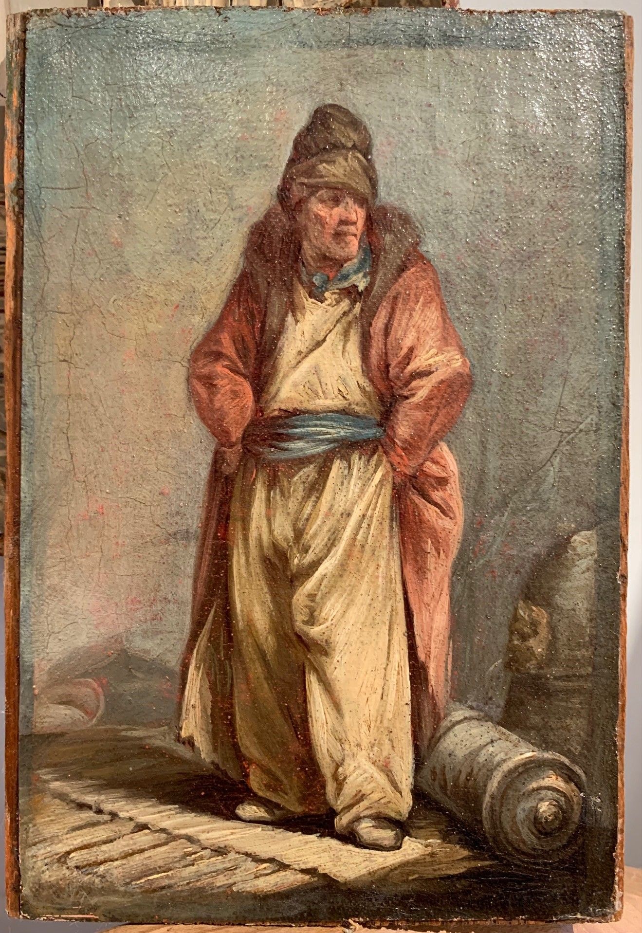 Null Portrait of a merchant with a fur coat
Oil on canvas mounted on wood panel &hellip;