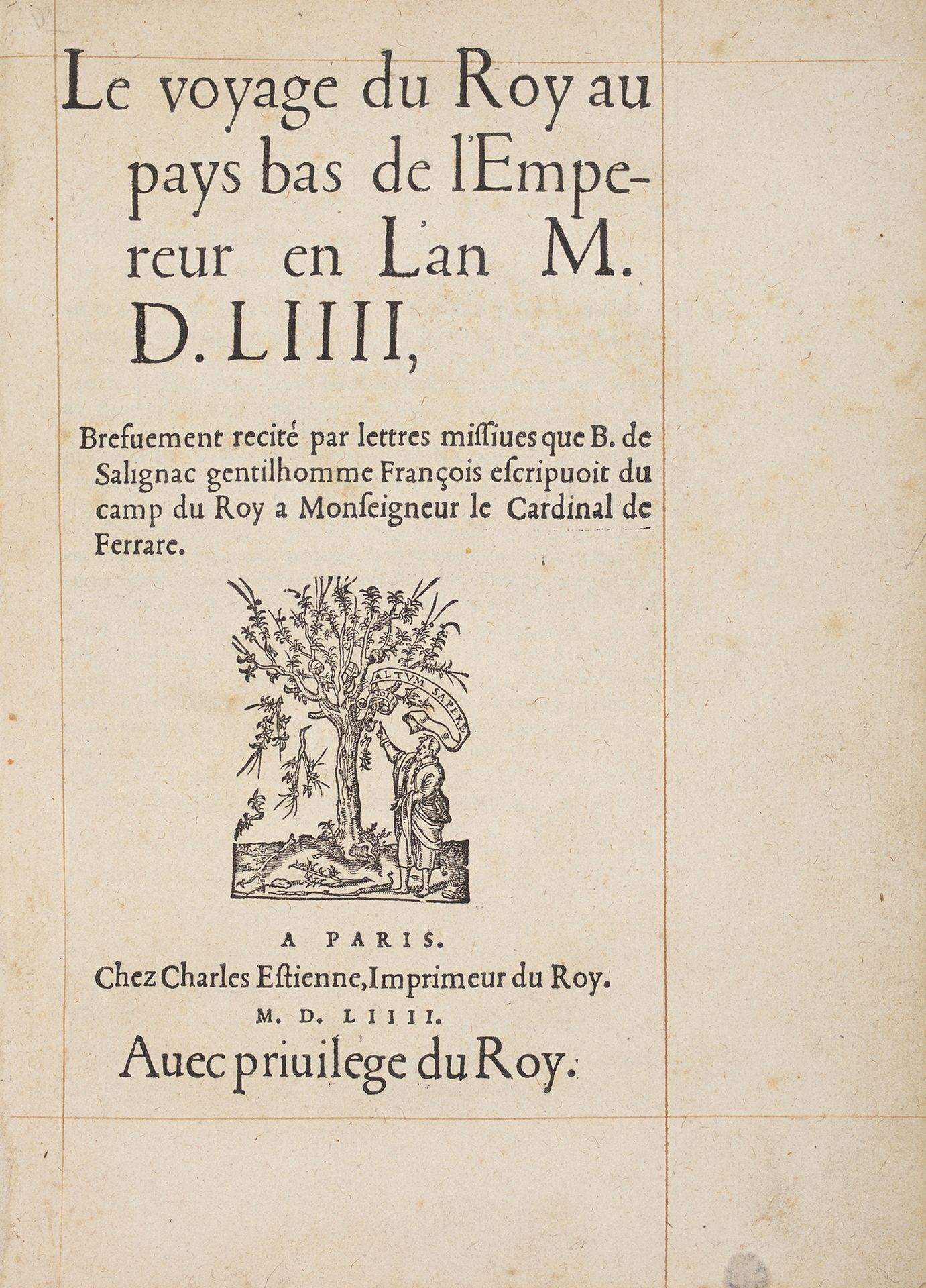 SALIGNAC (Bertrand de, seigneur de La Mothe-Fénelon) Le voyage du Roy au pays ba&hellip;