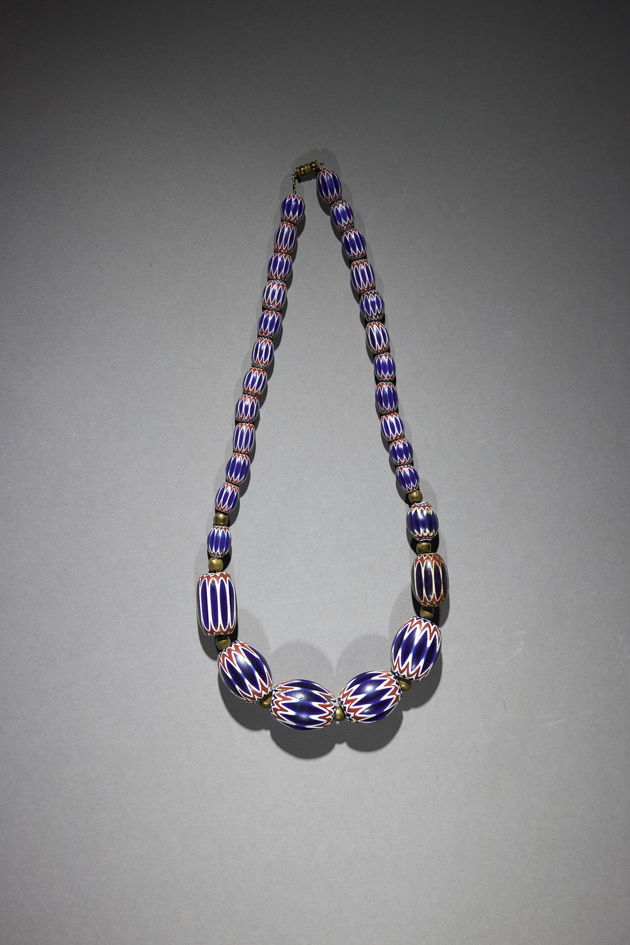 Null Important necklace, Cameroon 
It presents a remarkable series of Venetian p&hellip;