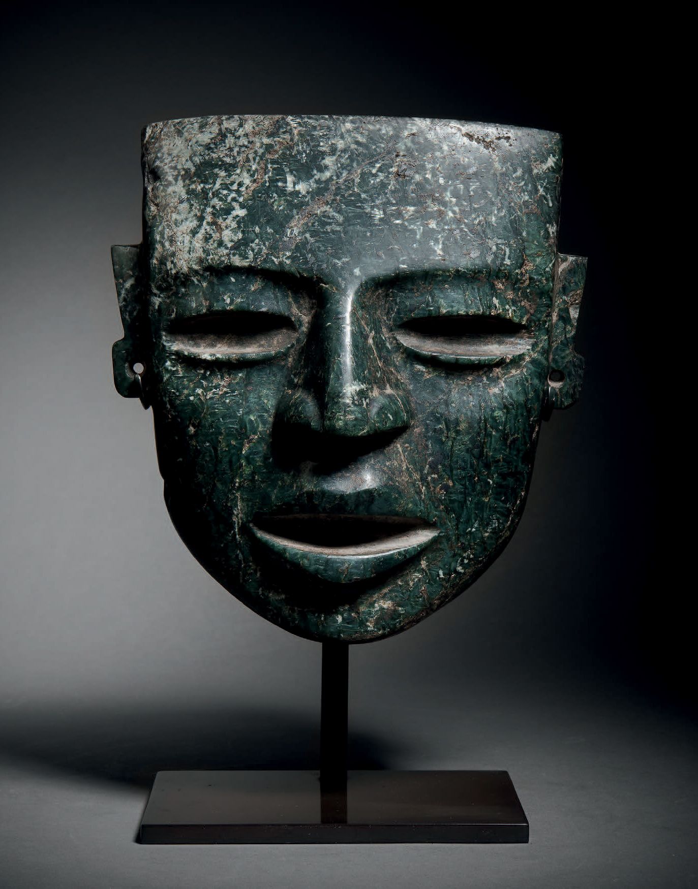 MASQUE FUNÉRAIRE CULTURE TEOTIHUACAN, HAUT PLATEAU CENTRAL DU MEXIQUE Ɵ MASCHERA&hellip;