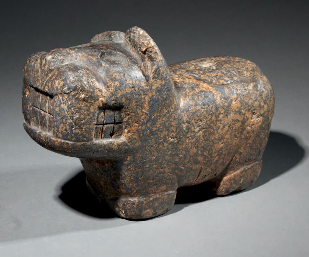Null Ɵ PUMA
TIAHUANACO-KULTUR, BOLIVIEN
PHASE IV-V, 300-1000 n. Chr.
Grauer Hart&hellip;