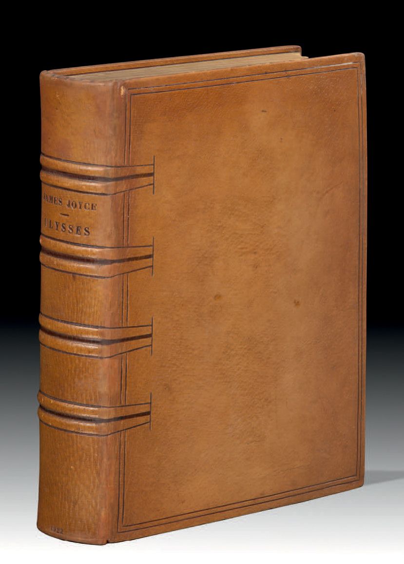 JOYCE (James). 
Ulises. París, Shakespeare and Company, 1922. En-4, piel de cerd&hellip;