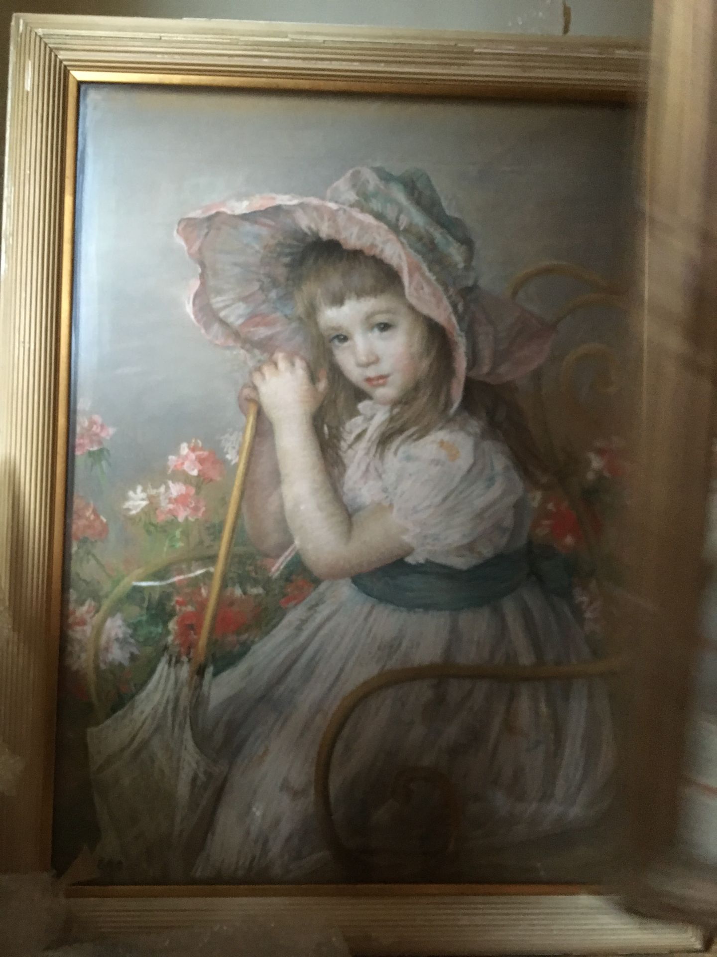 Ecole FRANCAISE de la fin du XIXème siècle 
玛丽-路易丝-布莱斯劳 (1856-1927)



打着阳伞的年轻女孩&hellip;