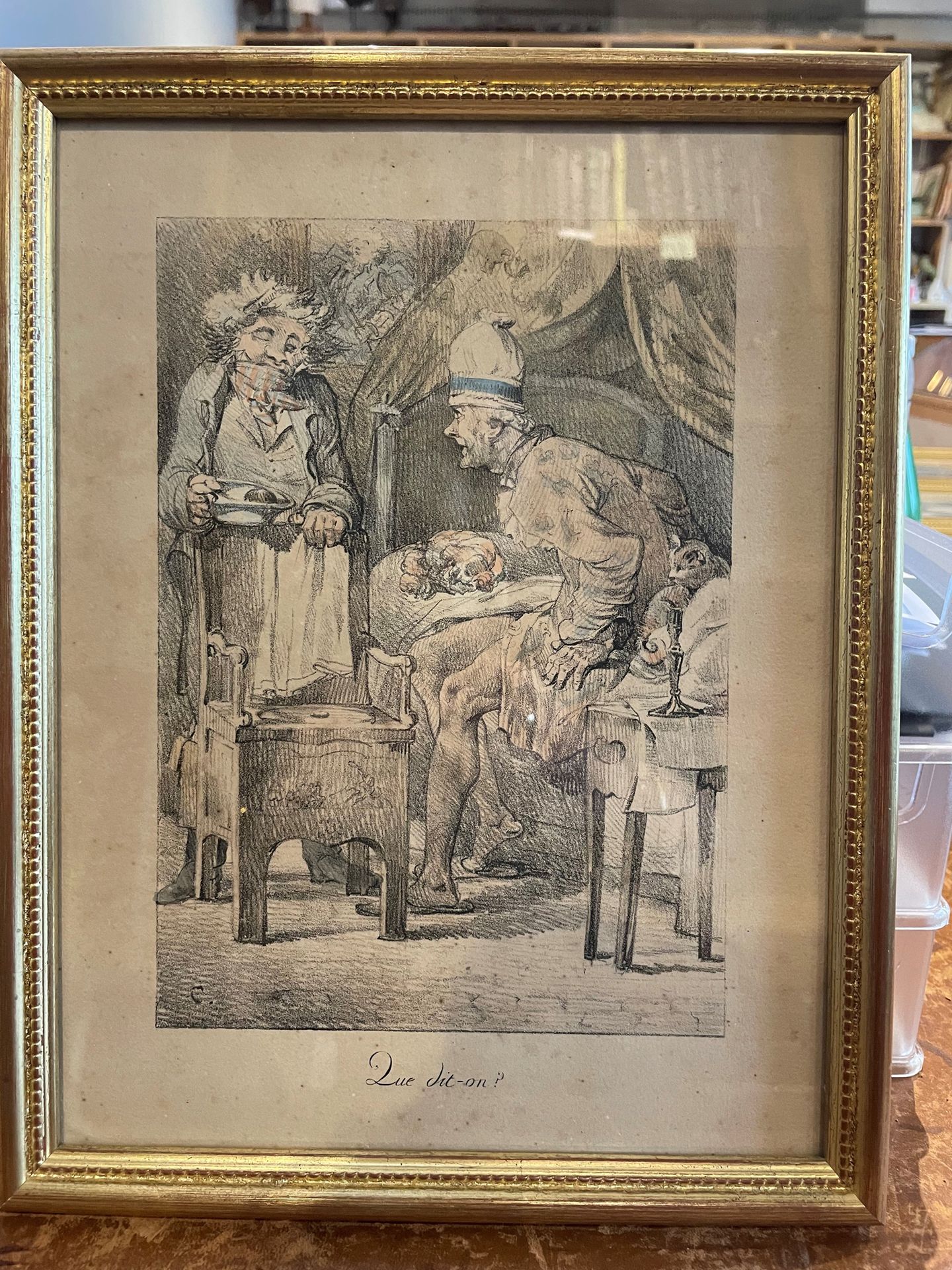 F. DELPECH Suite of four lithographs, some of them colored (framed)
29 x 21 cm (&hellip;
