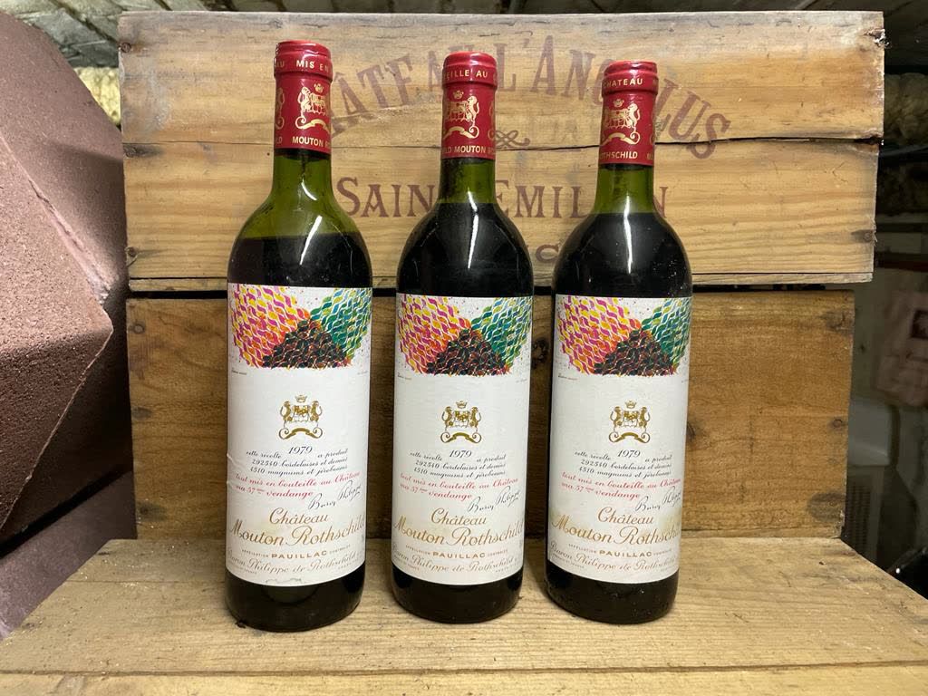 Null 3 Blles (rosso) Chateau Mouton-Rothschild, 1979 1er Grand cru classé
Livell&hellip;