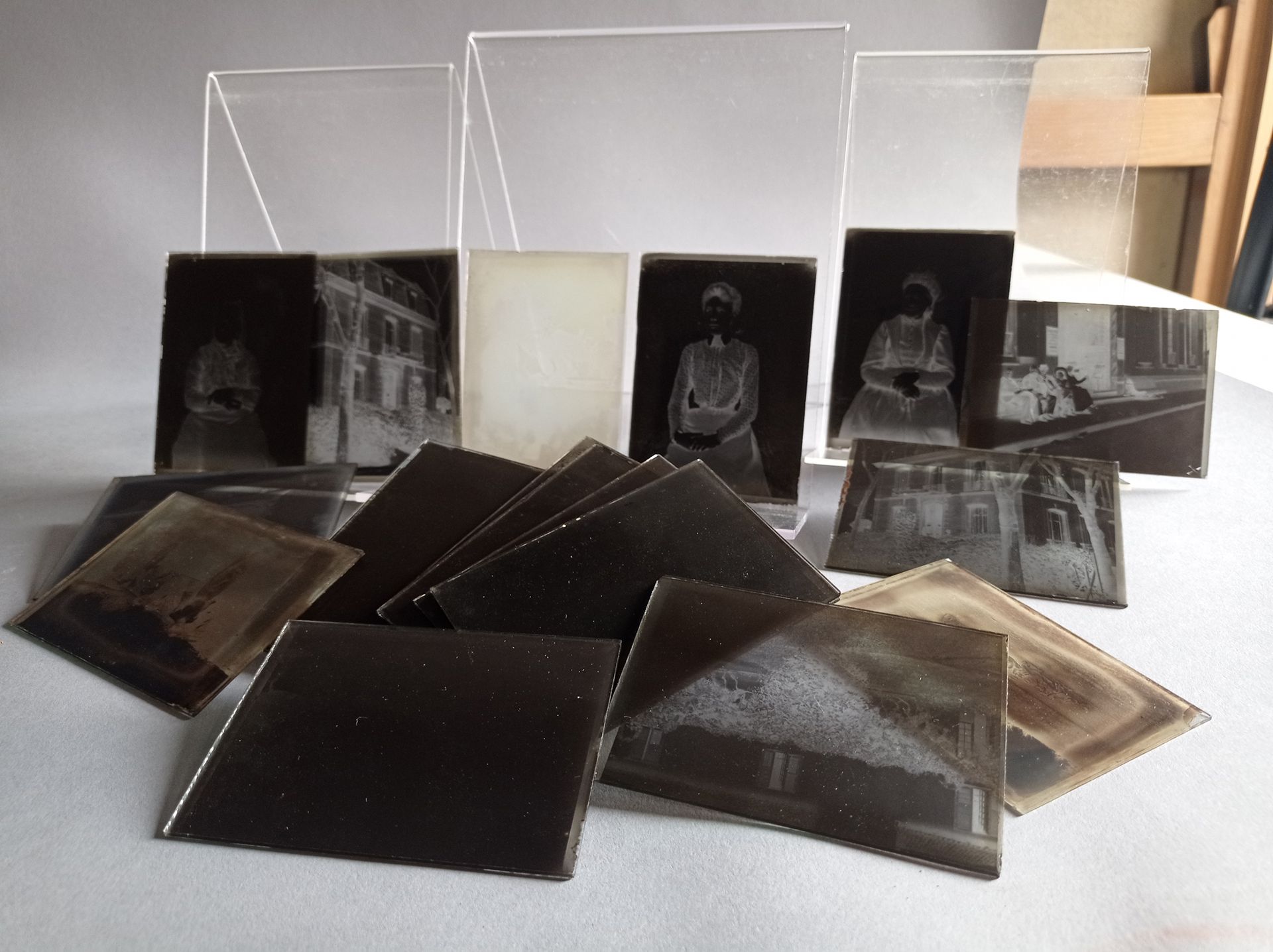 Null Important lot of photographic plates