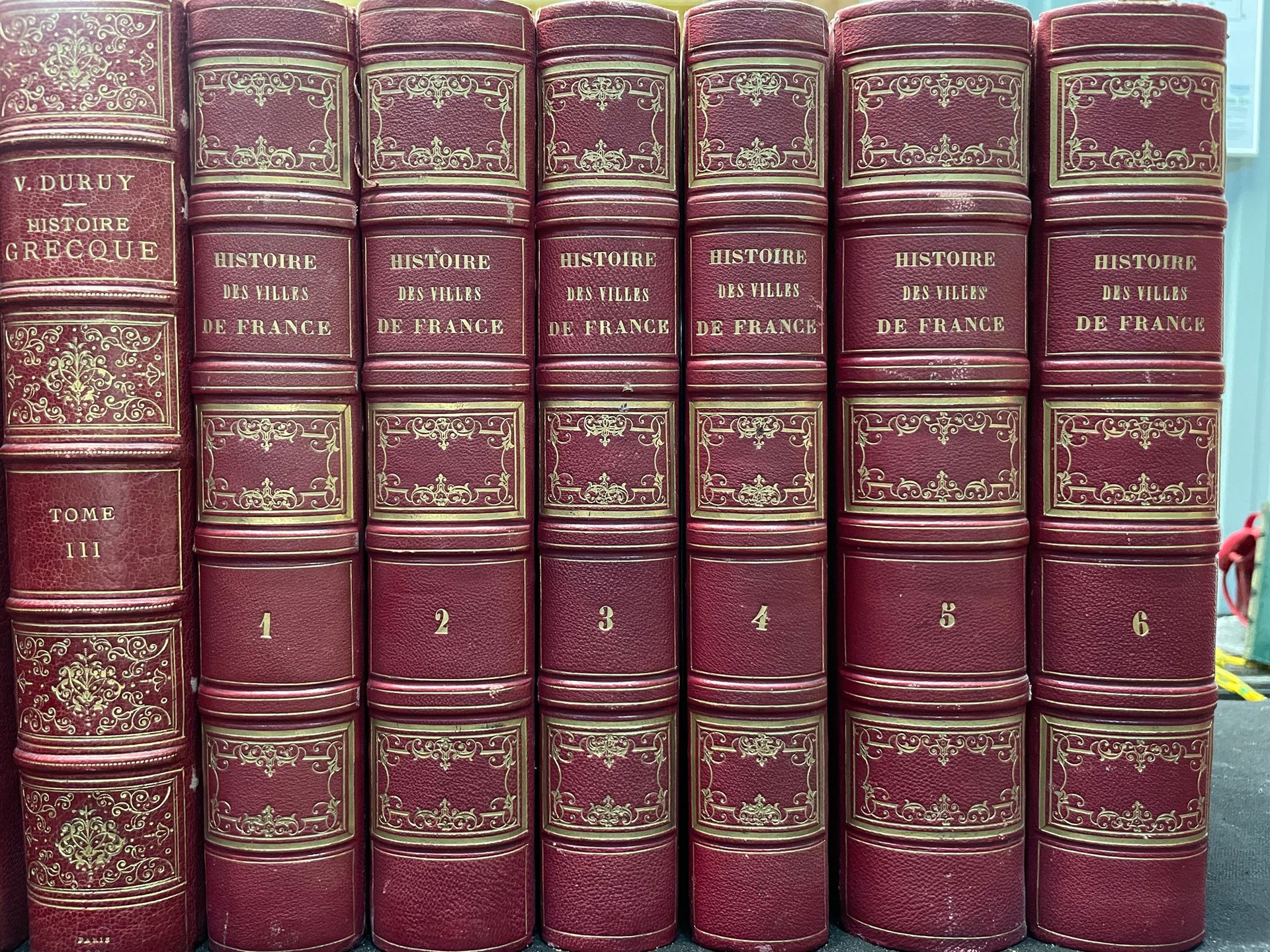 GUIBERT Cities of France.
6 volumes
As is
