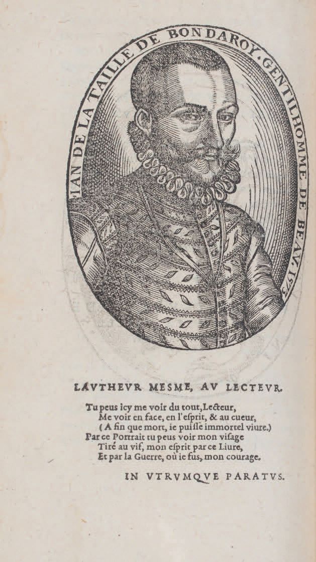 LA TAILLE (Jean et Jacques de). Ɵ Œuvres poétiques. Paris, Fédéric Morel, 1598. &hellip;
