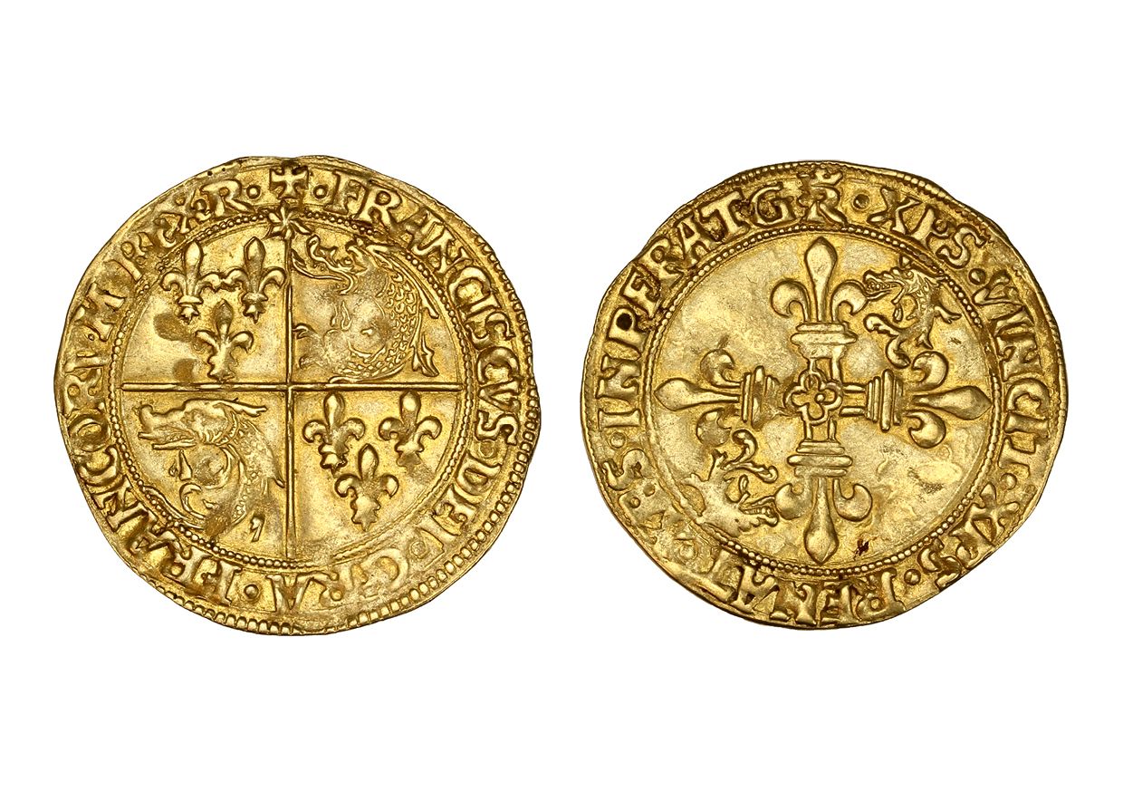 MONNAIES FRANÇAISES FRANÇOIS Ier (1515-1547)

Écu d’or au soleil du Dauphiné, 7e&hellip;