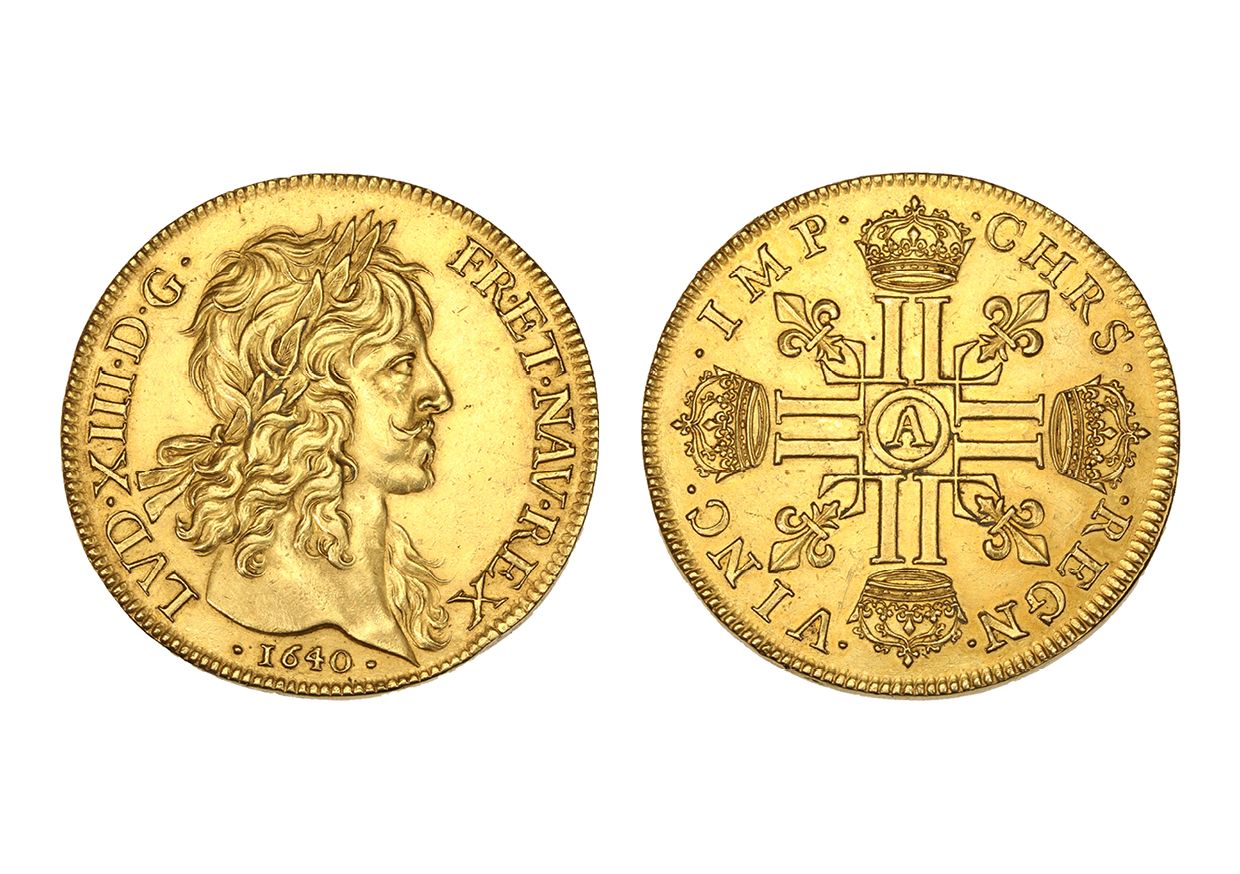MONNAIES FRANÇAISES LOUIS XIII (1610-1643)

Huit louis d’or à la tête laurée. 16&hellip;