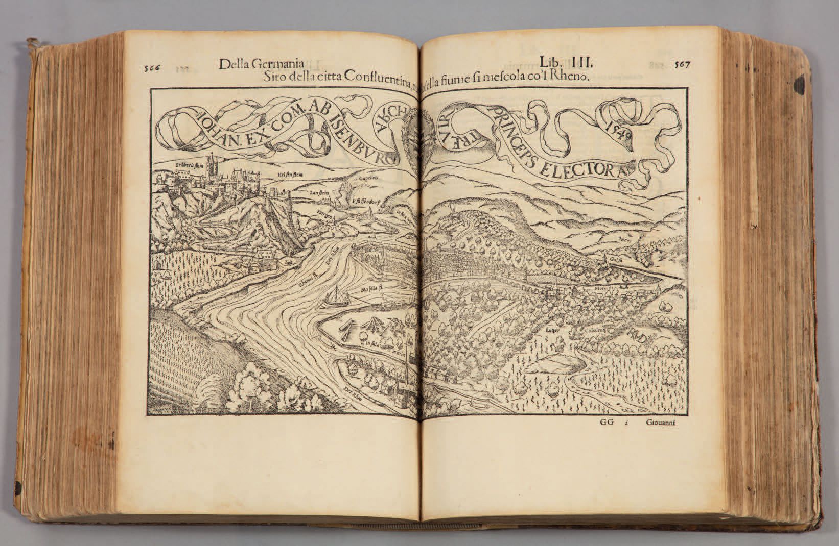 MUNSTER (Sébastien). Cosmographia universale ... Köln, Erben von Arnold Birckman&hellip;
