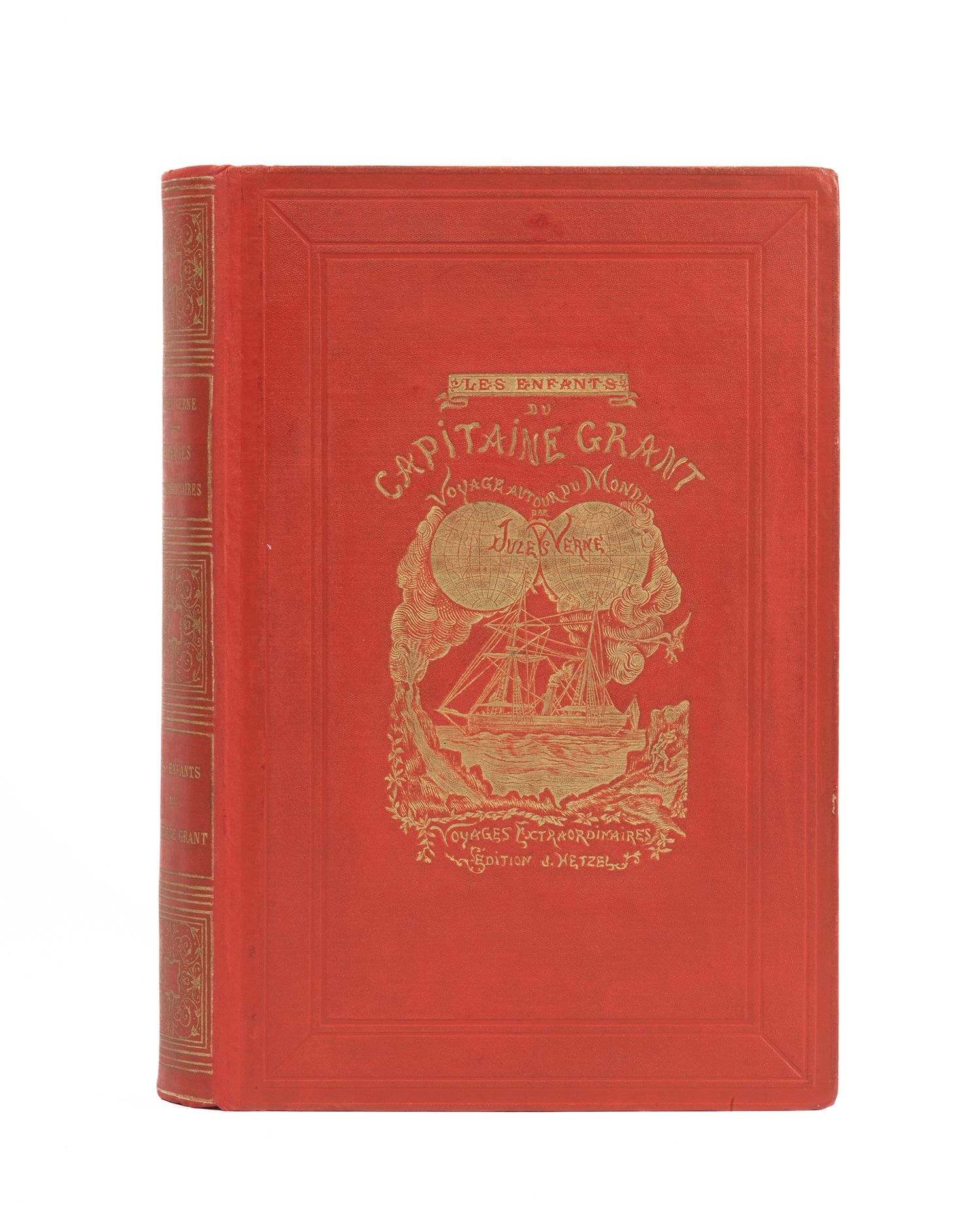 Null Die Kinder des Kapitän Grant von Jules Verne. Illustrationen von Riou. Pari&hellip;