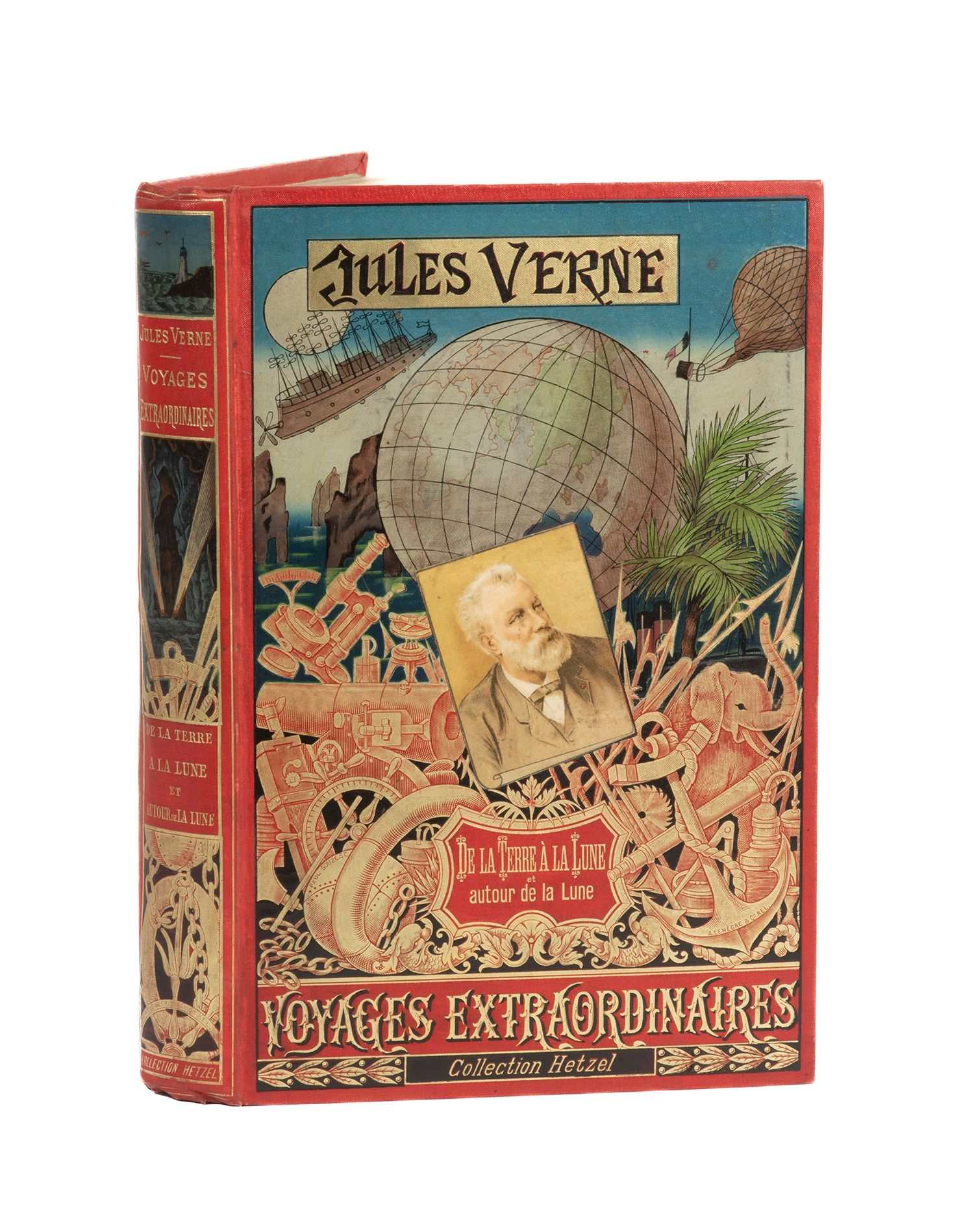 Null De la Terre à la Lune et Autour de la Lune par Jules Verne. Illustrations p&hellip;