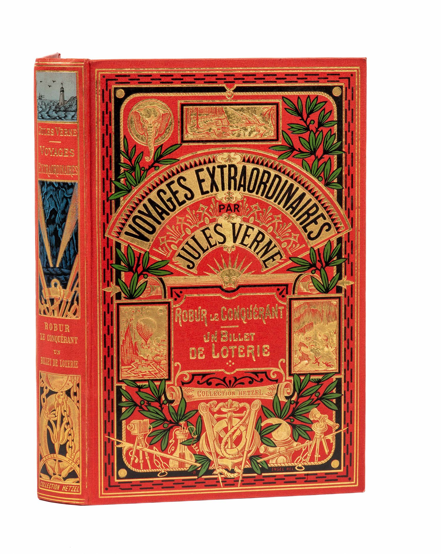 Null Robur le Conquérant / [Europe] Un billet de loterie par Jules Verne. Illust&hellip;
