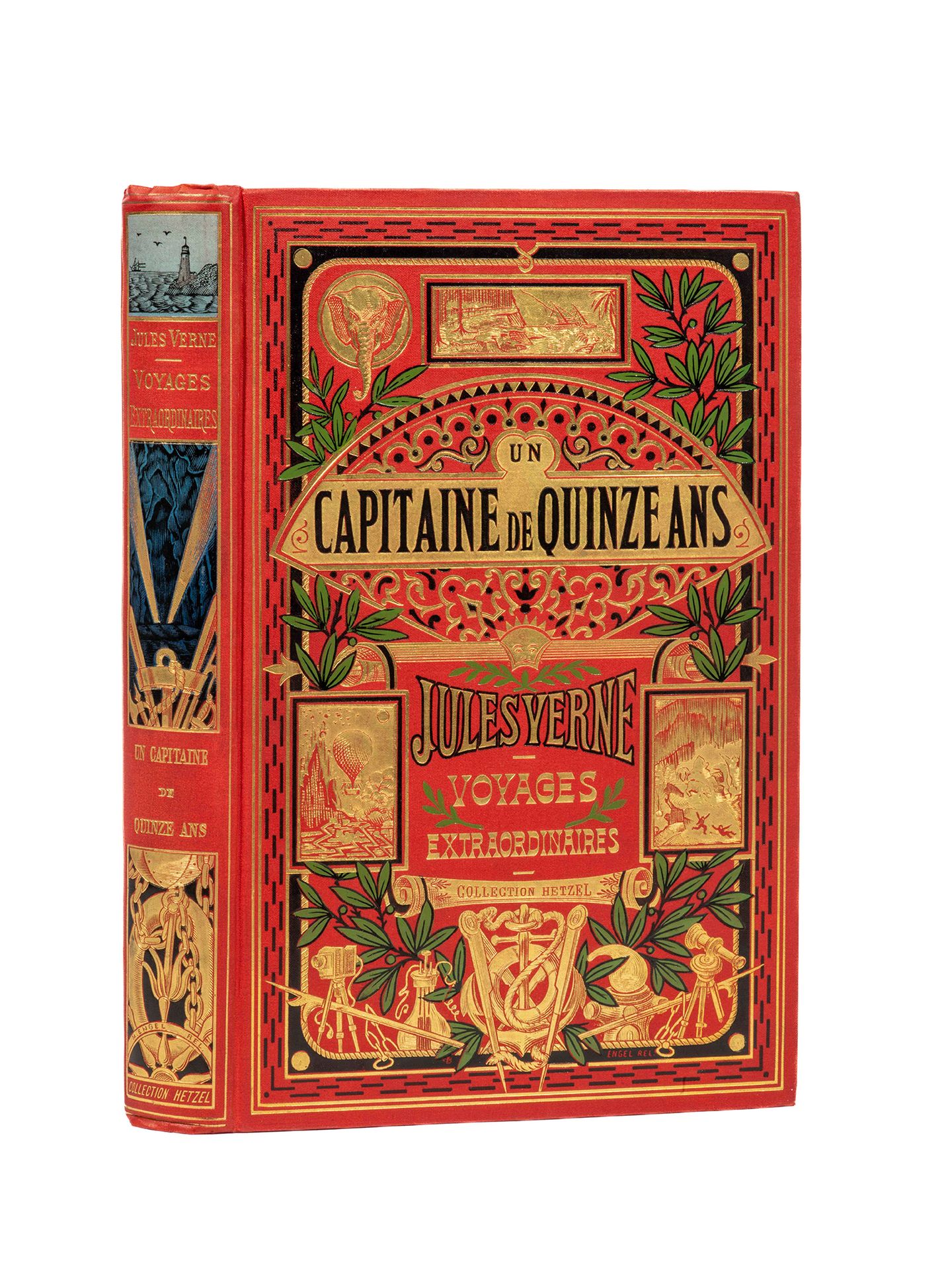 Null Un Capitaine de quinze ans di Jules Verne. Illustrazioni di Henri Meyer. Pa&hellip;