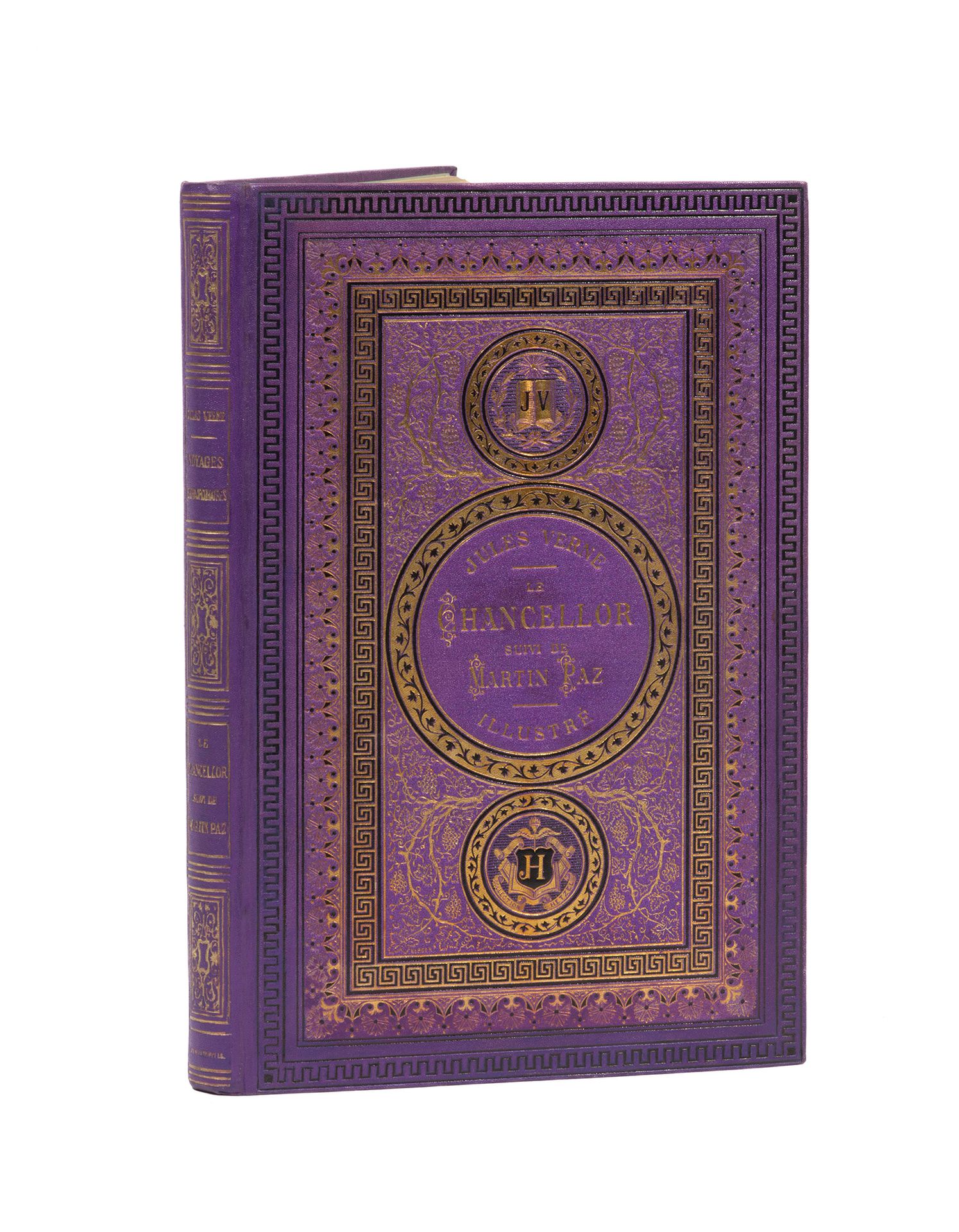 Null Le Chancellor par Jules Verne. Illustrations par Riou. Paris, Bibliothèque &hellip;