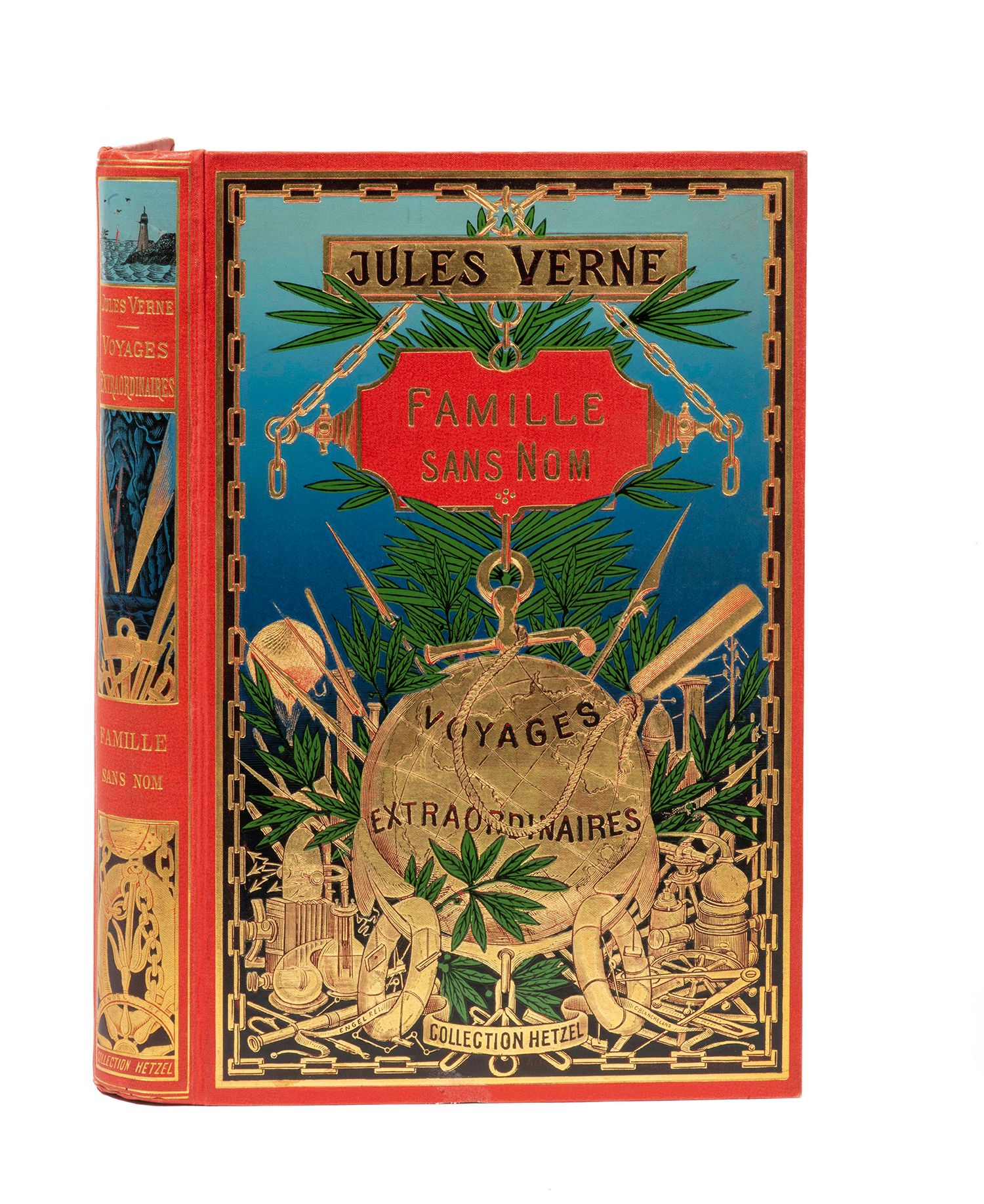 Null Famille-Sans-Nom di Jules Verne. Illustrazioni di G. Tiret-Bognet. Paris, B&hellip;