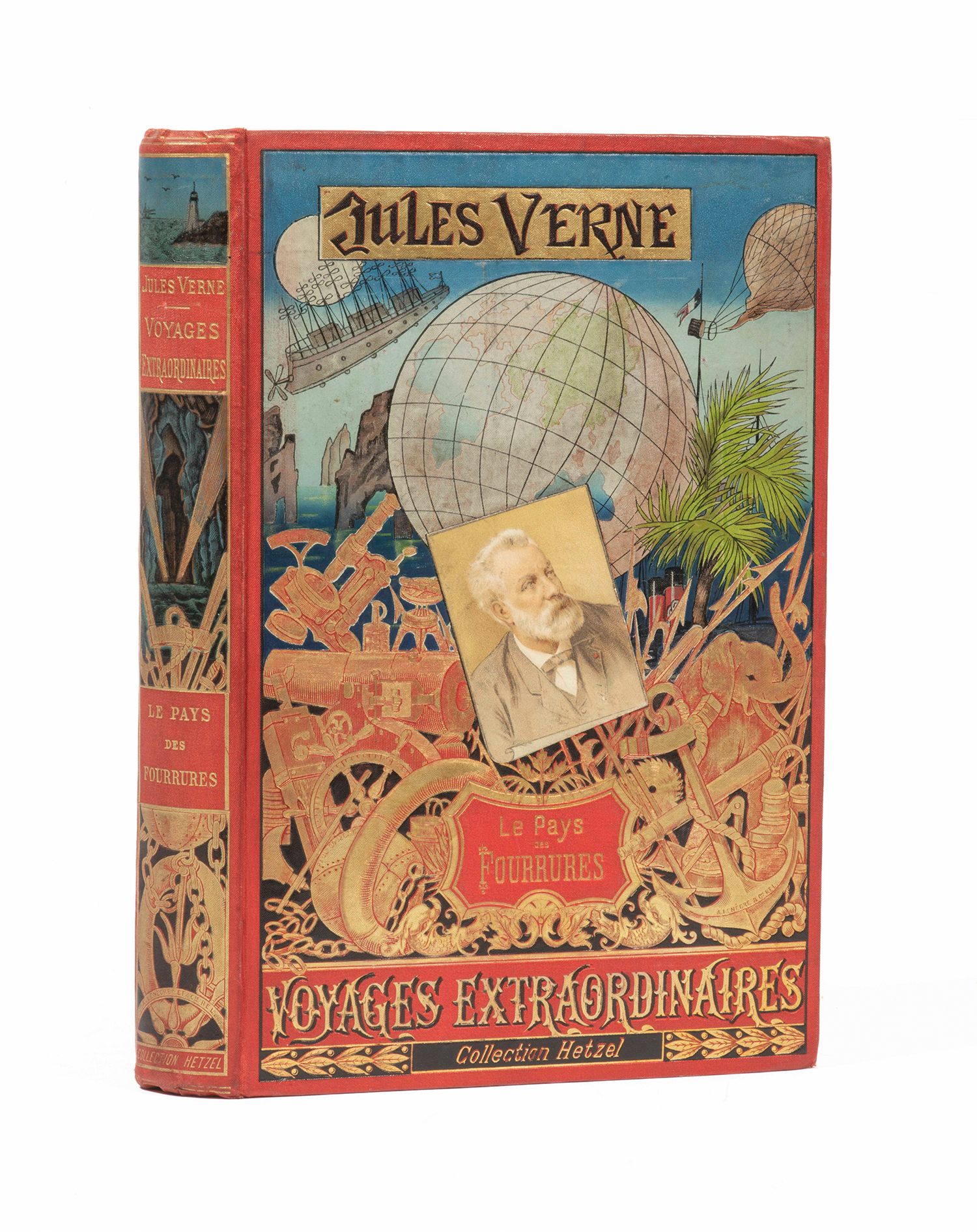 Null Le Pays des Fourrures di Jules Verne. Illustrazioni di Férat e Beaurepaire.&hellip;