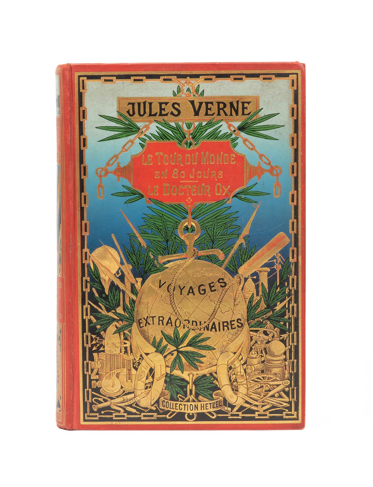 Null Le Tour du Monde en 80 jours / Le Docteur Ox par Jules Verne. Illustrations&hellip;