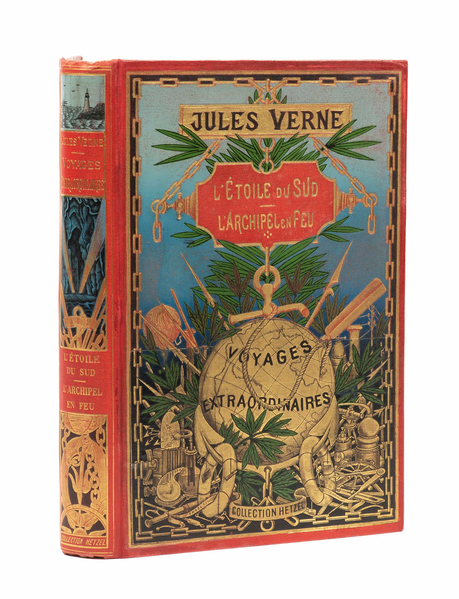 Null La stella del Sud / [Grecia] L'arcipelago in fiamme di Jules Verne. Illustr&hellip;