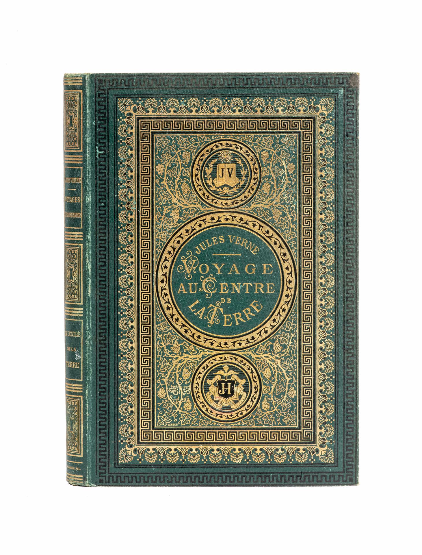 Null Voyage au Centre de la Terre, par Jules Verne. Illustrations de Riou. Paris&hellip;
