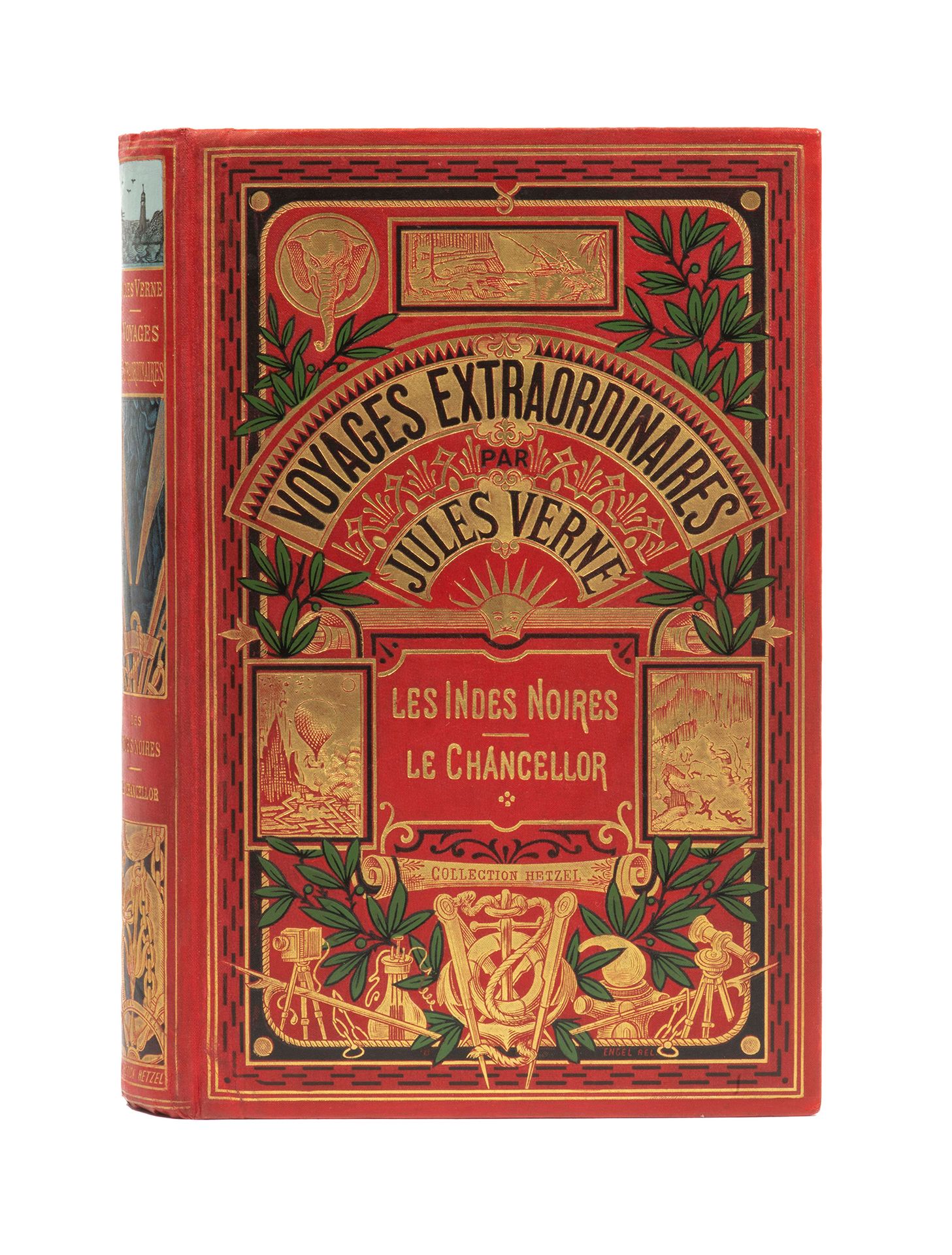 Null Les Indes-Noires / Le Chancellor / Martin Paz di Jules Verne. Illustrazioni&hellip;