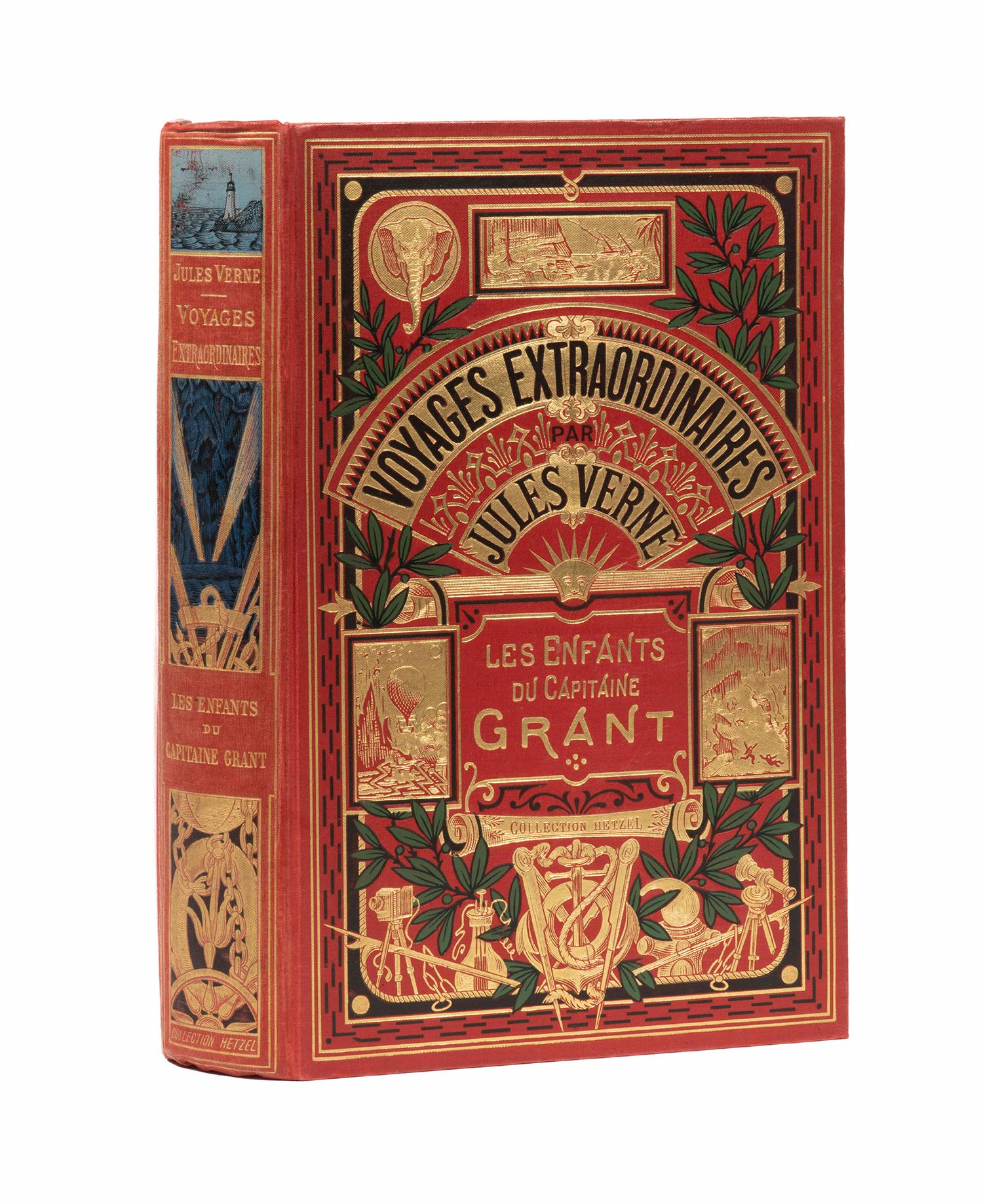 Null Die Kinder des Kapitän Grant von Jules Verne. Illustrationen von Riou. Pari&hellip;