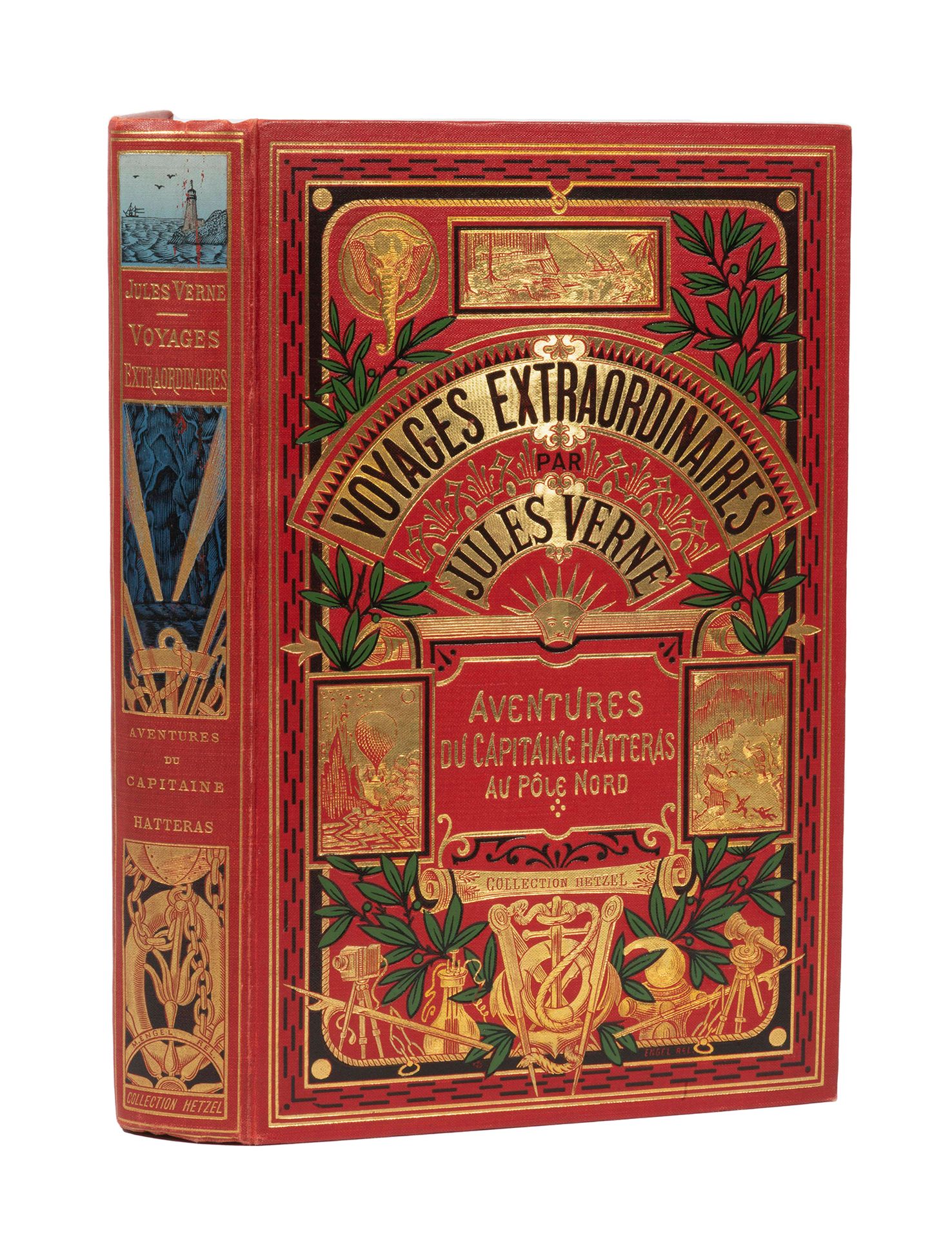 Null Voyages et Aventures du capitaine Hatteras par Jules Verne. Illustrations d&hellip;