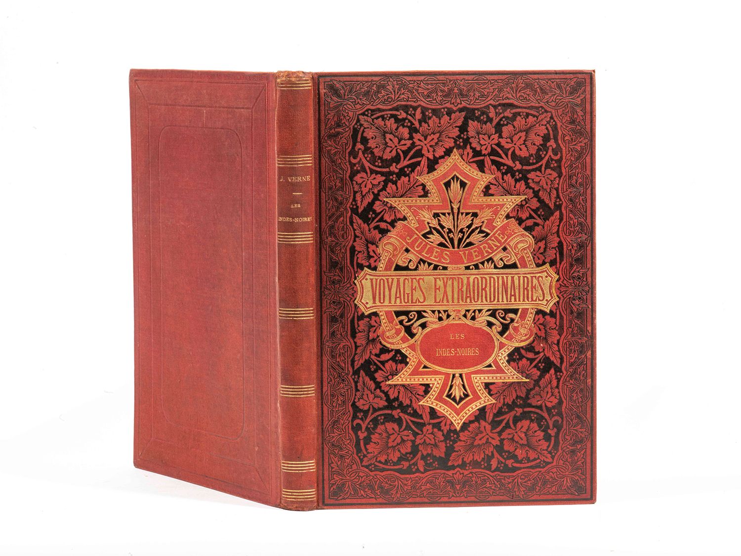 Null Le Indie Nere di Jules Verne. Illustrazioni di Férat. Parigi, Bibliothèque &hellip;
