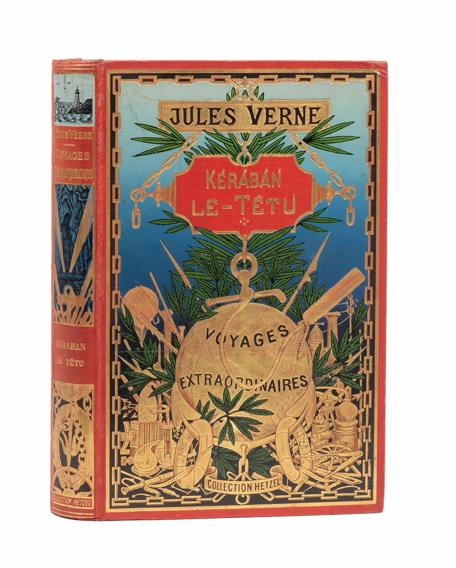 Null Kéraban le Têtu par Jules Verne. Illustrations de Benett. Paris, Bibliothèq&hellip;