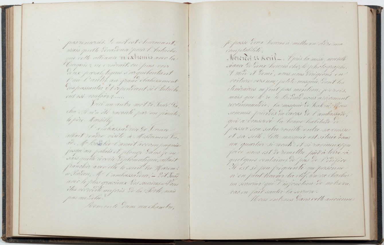 [CHAMBORD Henri duc de Bordeaux, Comte de (1820-1883)]. Manuskript, das Moricet,&hellip;