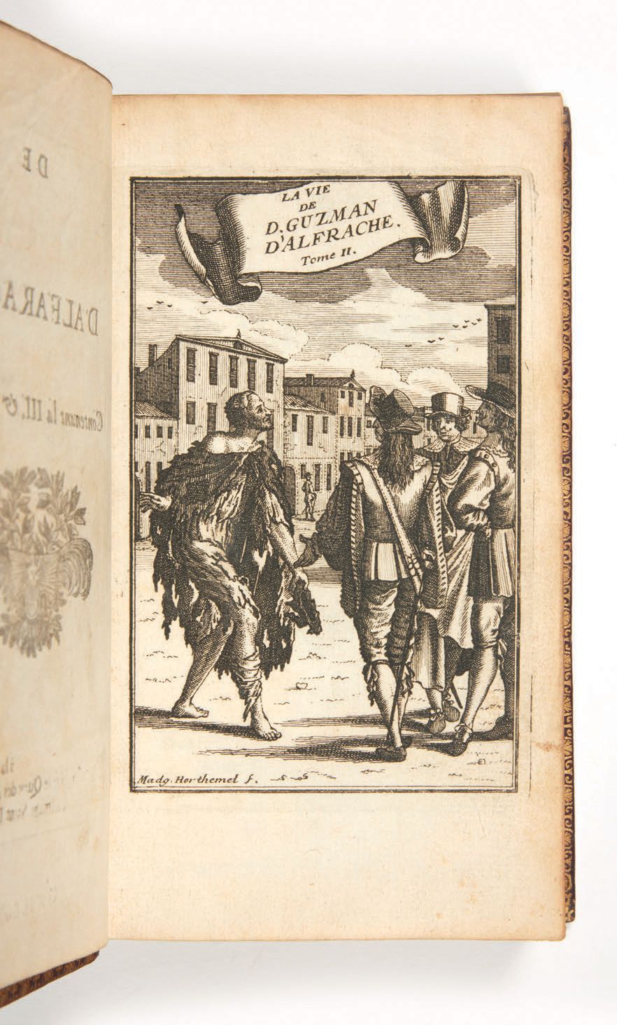 [ALEMÁN, Mateo] La Vie de Guzman d'Alfarache
Paris, Pierre Ribou, 1709
RARE ÉDIT&hellip;