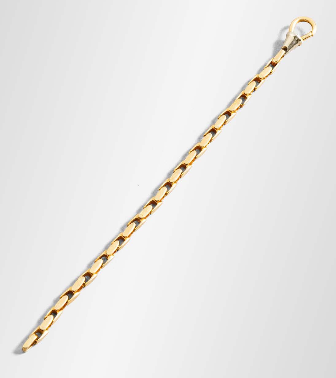 Null Bracelet in gold 750°/°° with openwork links 
L. 17 cm 
Weight: 18.5 g