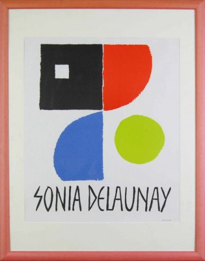 DELAUNAY Sonia (1885 - 1979) Lithographie"COMPOSITION",Par Art-litho-paris" .For&hellip;