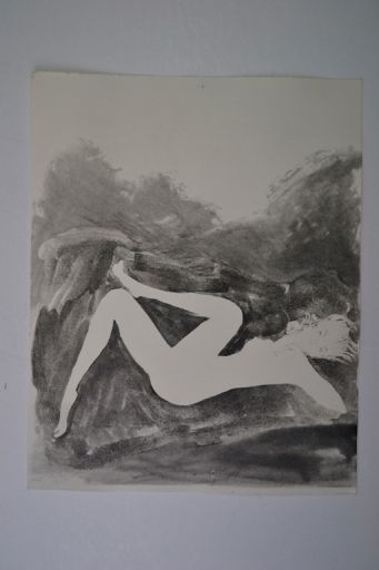 DOMERGUE Jean-Gabriel (D'après) (1889 - 1962) Lithographie"NU AUX JAMBES CROISEE&hellip;