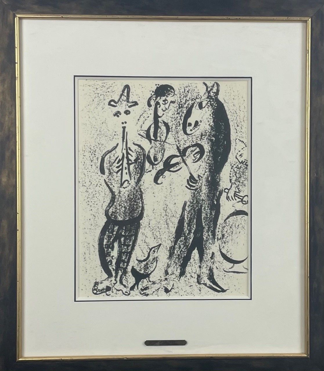 CHAGALL Marc (d’après ) (1887 - 1985) Lithographie"LES SALTIMBANQUES",Réf Mourlo&hellip;