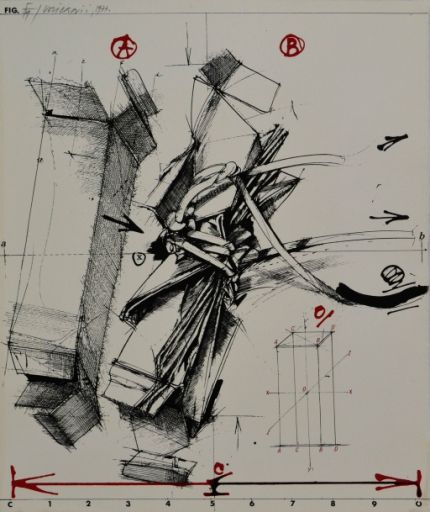 VELICKOVIC Vladimir (1935- ) Lithographie"EMBALLAGE1977",signée en bas à droiteF&hellip;