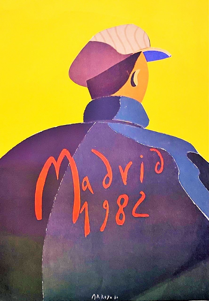 ARROYO Eduardo (1937- ) Litografia "L'HOMME AU CHAPEAU "Firmato sulla lastra in &hellip;