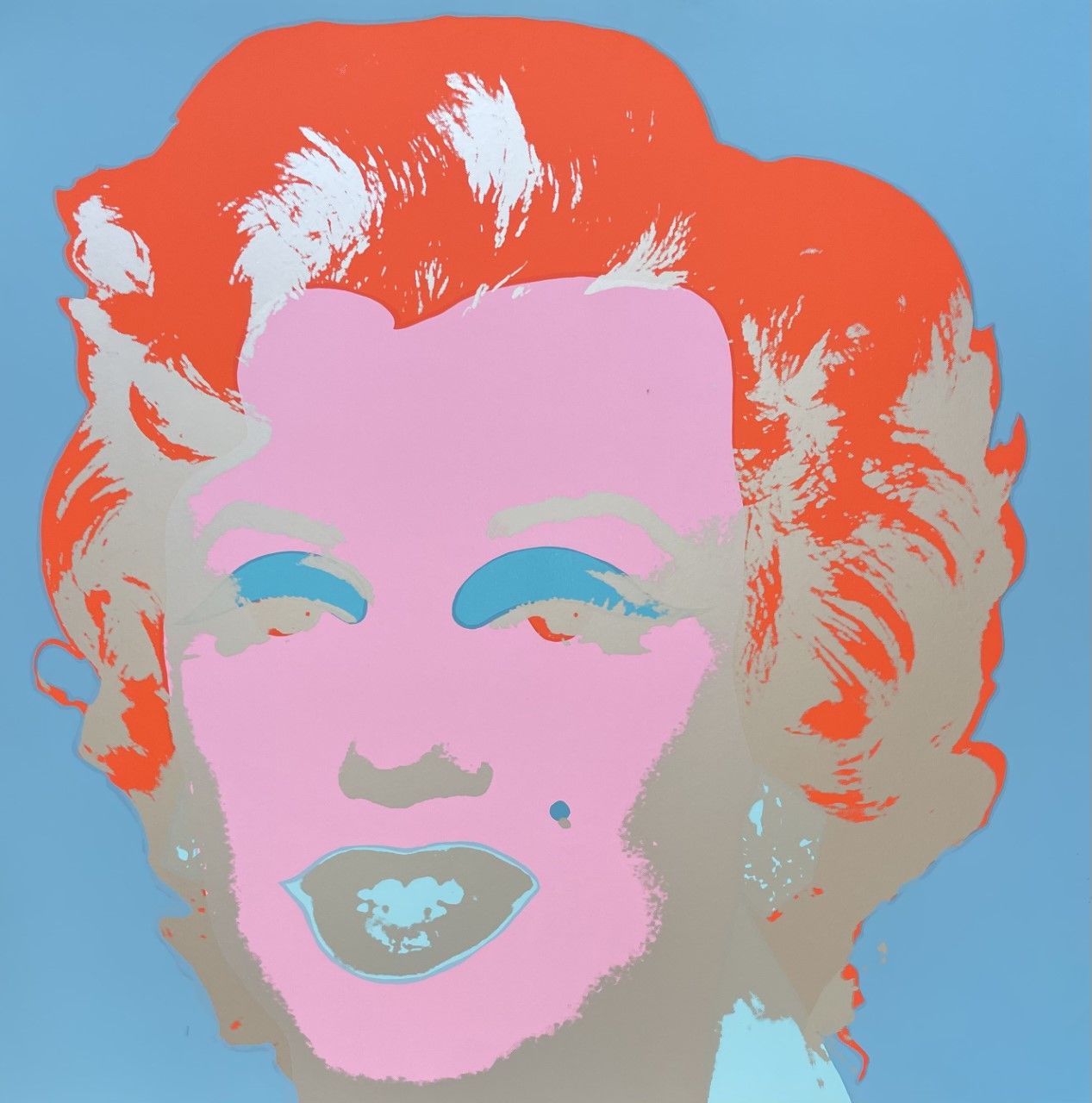 WARHOL Andy (d'après) (1928 - 1987) Serigraphy "MARILYN MONROE "From the work of&hellip;