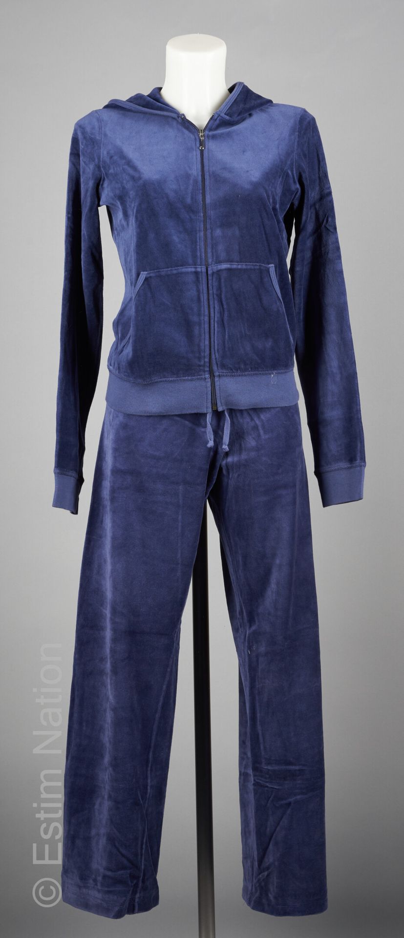JUICY COUTURE DEUX ENSEMBLES survêtement en velours de coton : veste à capuche e&hellip;