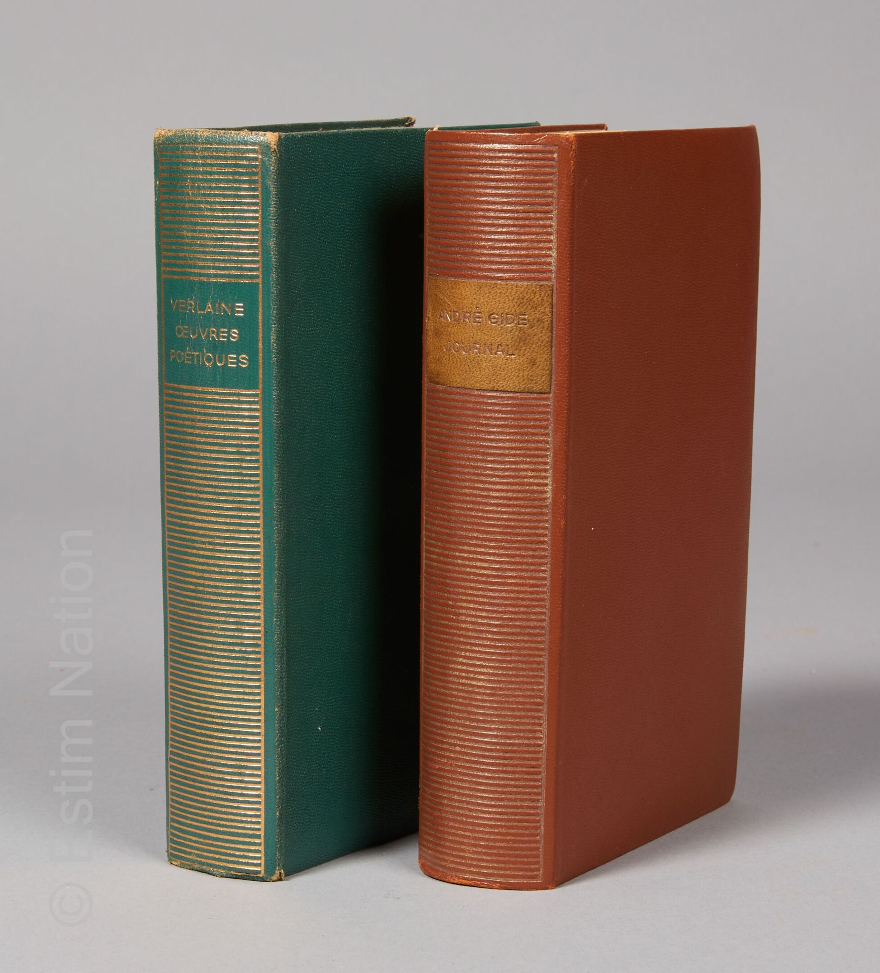 LA PLEIADE VERLAINE "OEuvres poétiques" 1 volume 

ANDRE GIDE "Journal" 1 volume&hellip;