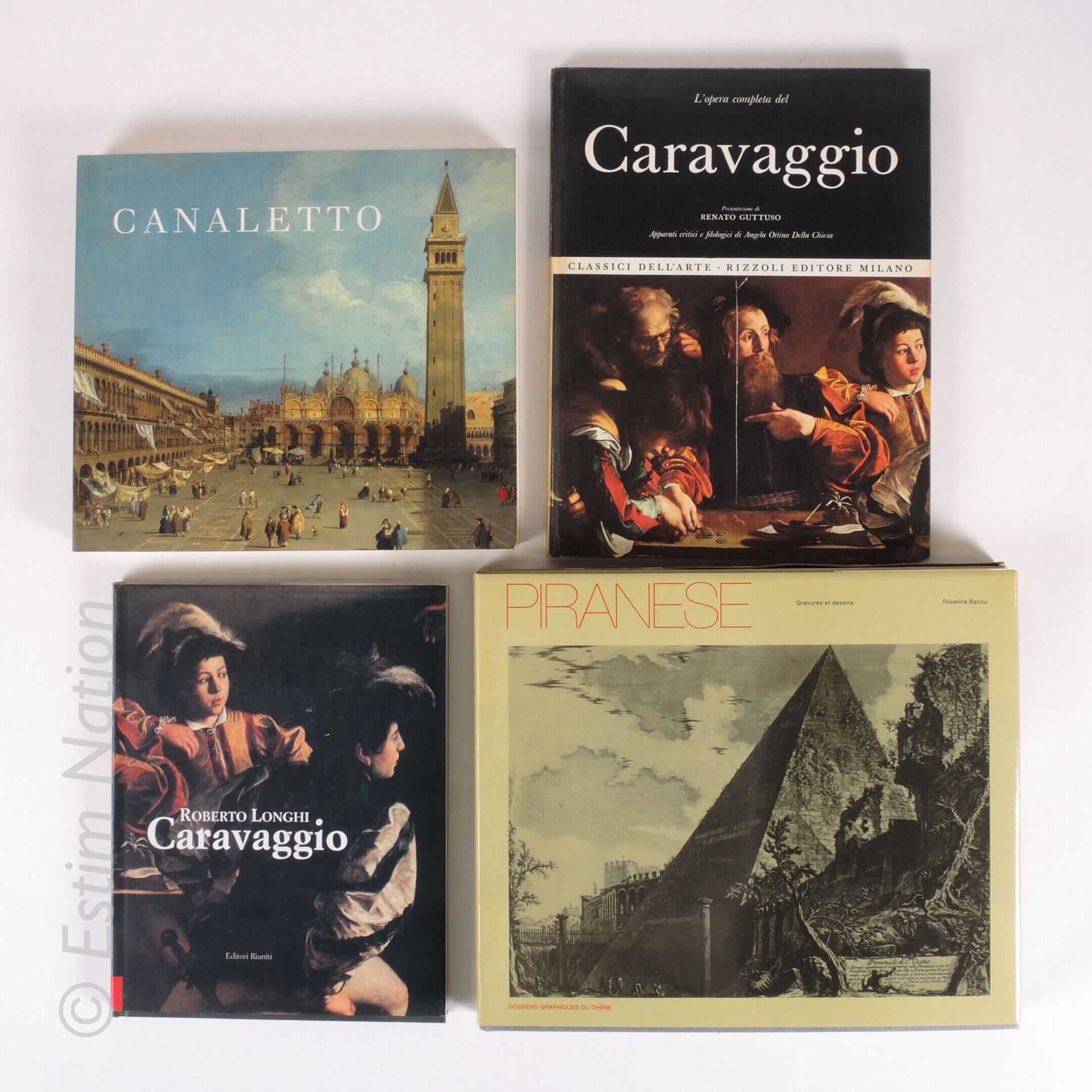 ART ITALIEN Ensemble de 4 volumes sur le thème de l'ART ITALIEN.



(Sans garant&hellip;