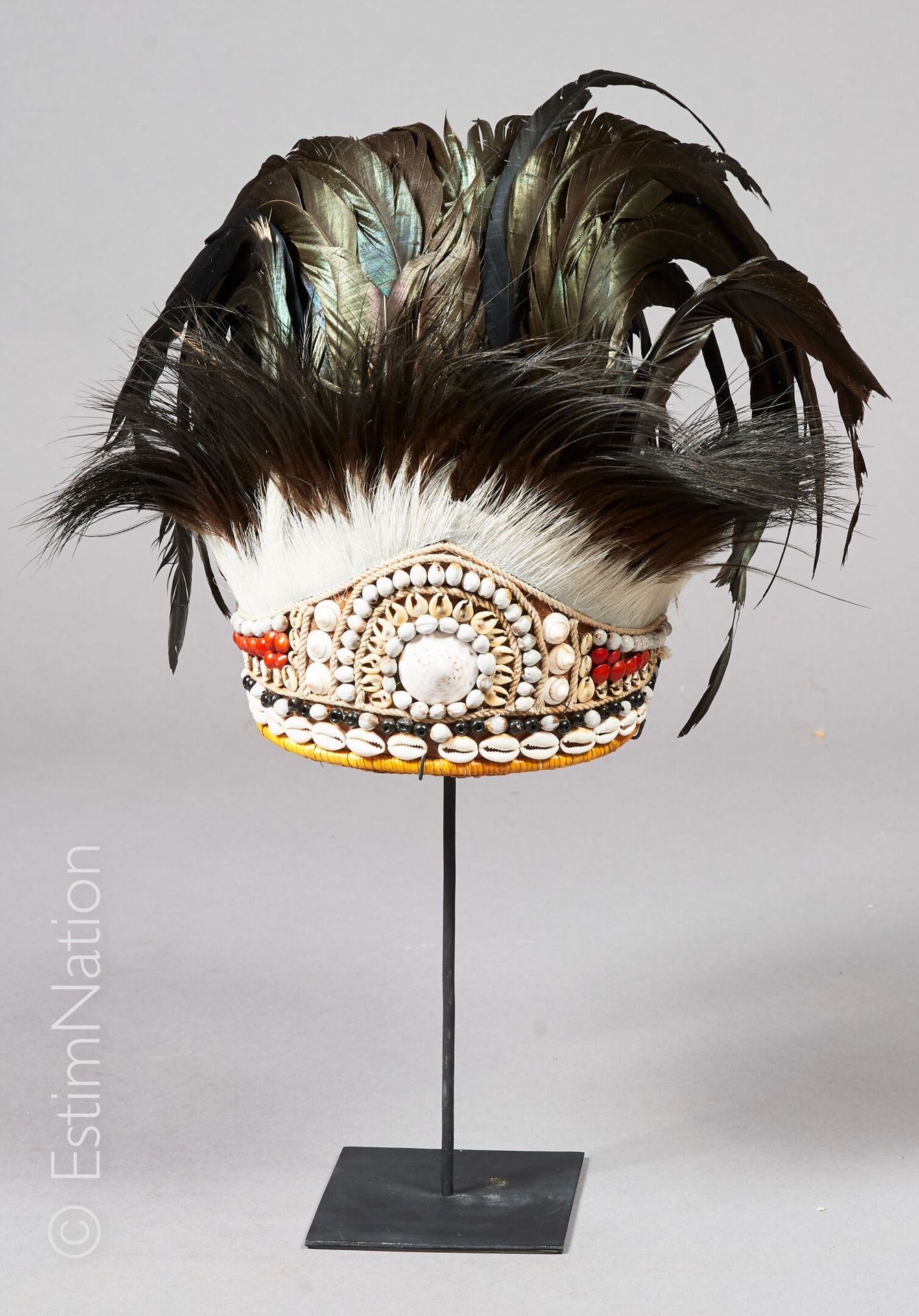 PAPOUASIE - NOUVELLE GUINEE PAPUA - NEW GUINEA



Headdress made of vegetable fi&hellip;