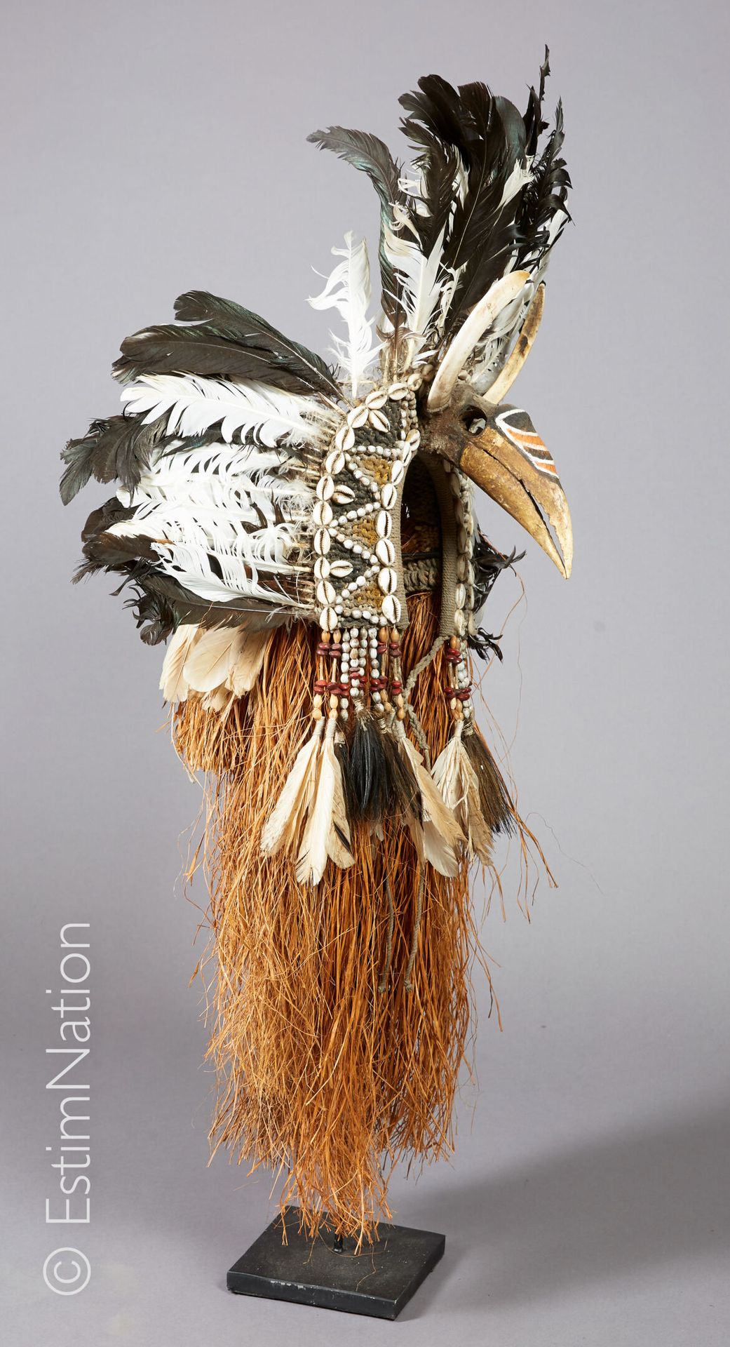 ASMAT - IRIAN JAYA ASMAT - IRIAN JAYA



Headdress made of braided rope, decorat&hellip;