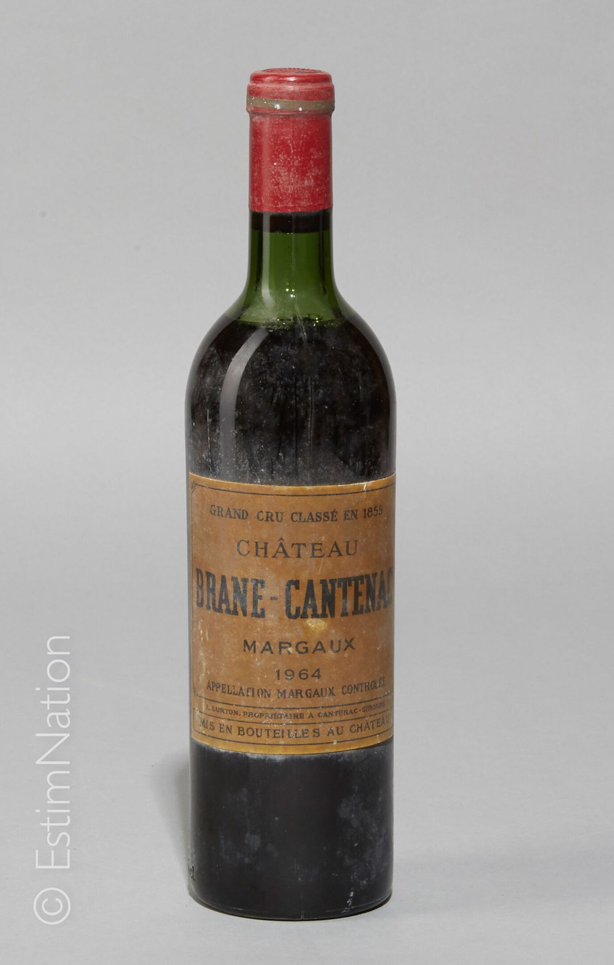BORDEAUX 
1 bouteille Château Brane Cantenac 1964 2e GC Margaux




(N. 1 tlb, 1&hellip;