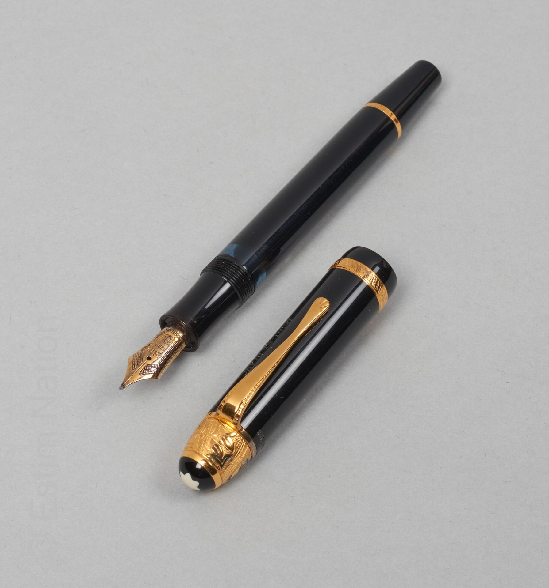 MONTBLANC (1995) 
PLUME 149 limited edition Voltaire, collection Ecrivain, numbe&hellip;