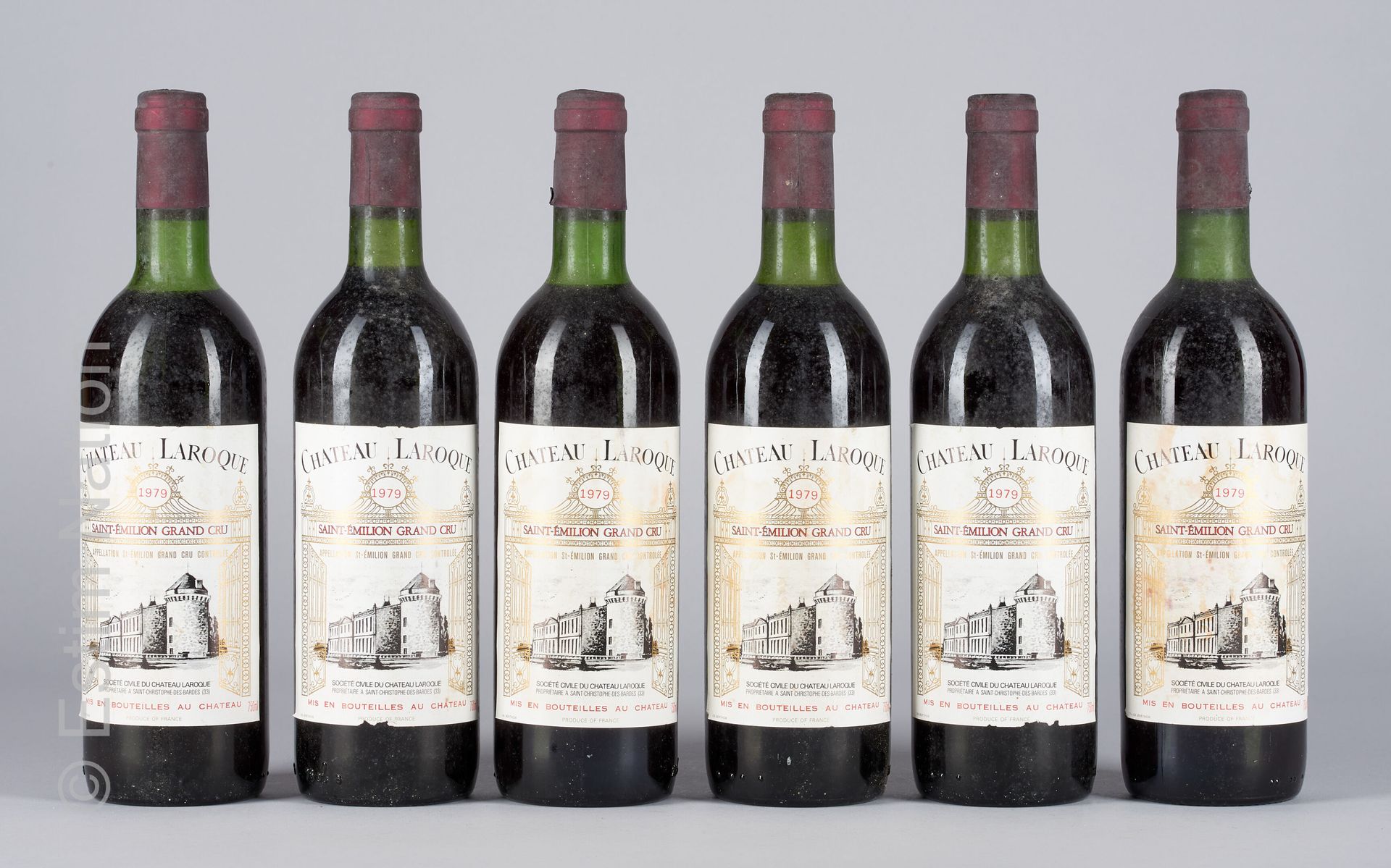 BORDEAUX 6 bouteilles Château Laroque 1979 Saint Emilion Grand Cru

(N. 3 tlb, 2&hellip;